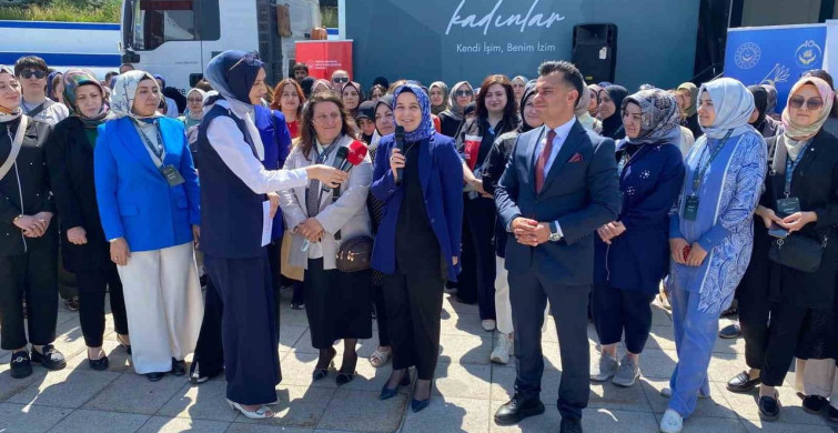 Yükselen kadınlar girişimcilik eğitim tırı erzurum’da kadınlarla buluştu