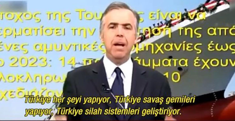 Yunan Spiker Türkiye’yi Övüp Yunanistan’ı Eleştirdi