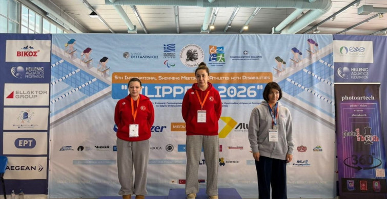 Yunanistan'da Özel Yüzücüler 9 Madalya Kazandı
