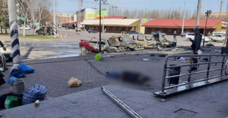 Yüzlerce sivilin olduğu tren istasyonunu vuran Rusya'dan skandal savunma: Sadece silahları vurduk