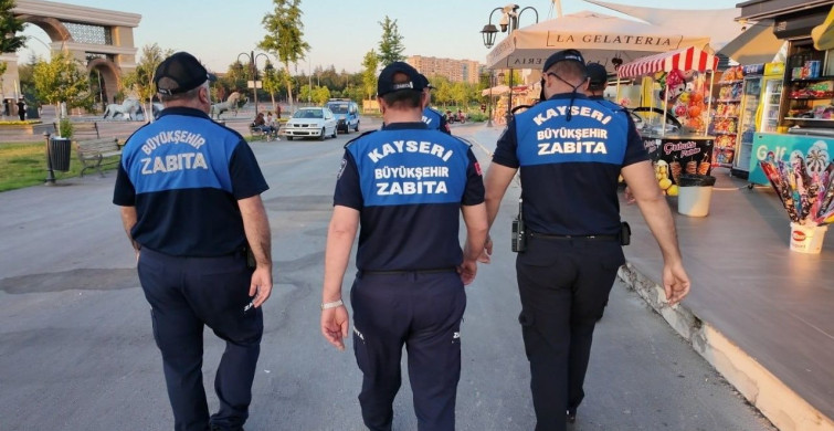 Zabıtanın Millet Bahçesi’ndeki denetimleri devam ediyor