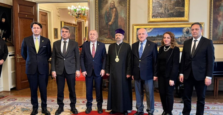 Zafer Partisi Başkanı Özdağ, Türkiye Ermenileri Patrikhanesi'ni Ziyaret Etti