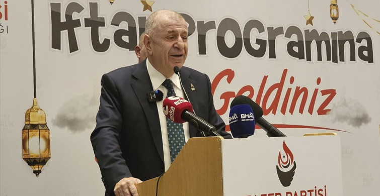 Zafer Partisi Genel Başkanı Özdağ, Malatya'da İftar Programına Katıldı