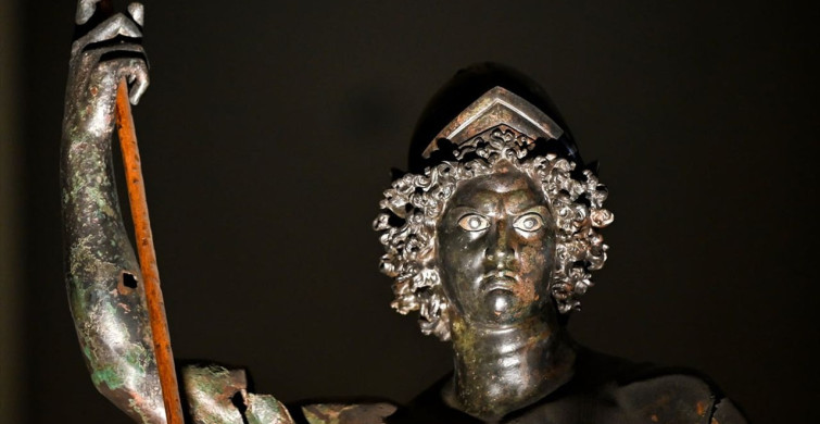 Zeugma'da Mars Heykeline Seyir Platformu Yapıldı