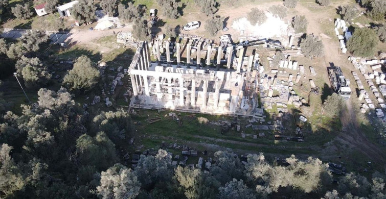 Zeus Tapınağı'nın Restorasyonu 2024'te Tamamlanacak