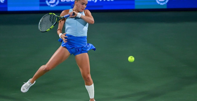 Zeynep Sönmez Dubai Tenis Şampiyonası'nda İlk Tura Veda Etti