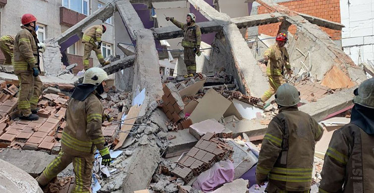 Zeytinburnu Belediyesi'nden Çöken Binayla İlgili Açıklama Geldi