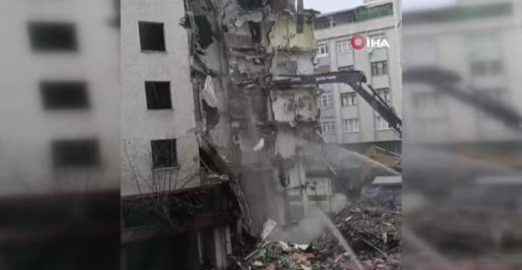 Zeytinburnu'ndaki Yıkım Anlarının Görüntüleri Ortaya Çıktı