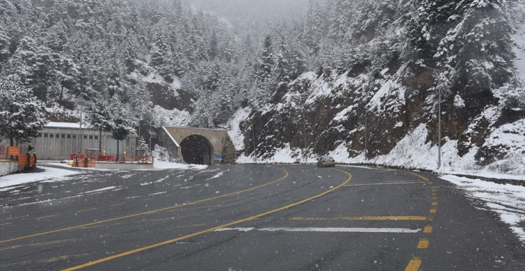 Zigana Dağı'na Kış Geldi