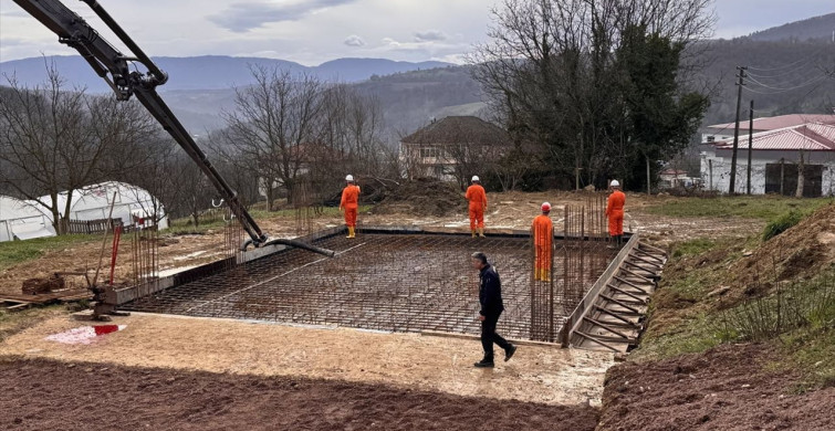 Zonguldak Açık Cezaevi'nde Cami İnşaatı Başladı