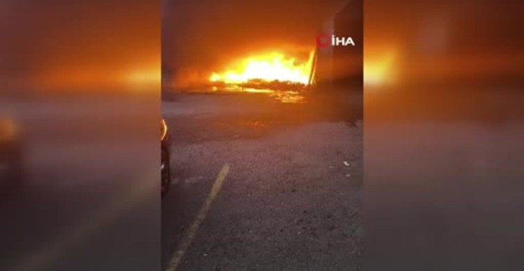 Zonguldak'ta boş binanın bodrum katında yangın çıktı
