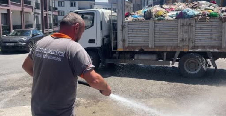 Zonguldak'ta çöplükteki yangın ekiplerin müdahalesiyle söndürüldü