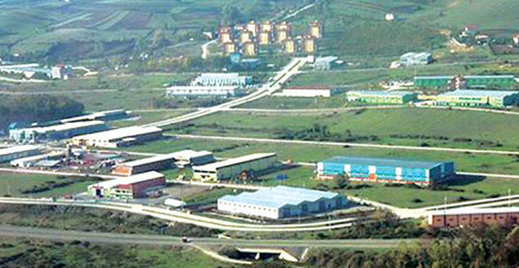 Zonguldak'ta Domuzlar Sanayi Bölgesine İndi