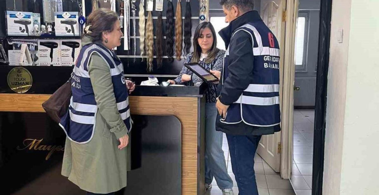 Zonguldak'ta Kuaför ve Güzellik Salonlarına Denetim Uygulandı