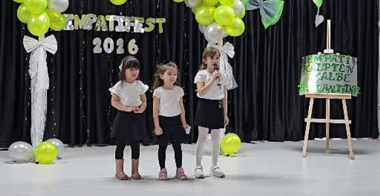 Zonguldak'ta Öğrencilerden Renkli Empati Festivali