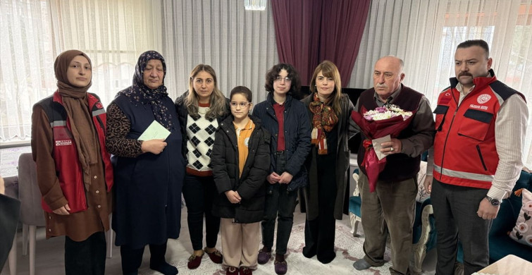 Zonguldak'ta Öğrencilerden Şehit Ailelerine Duygusal Mektup