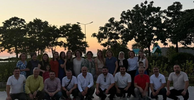 Zonguldak'ta öğretmen birgül kangal'a duygu dolu veda