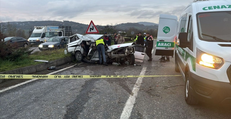 Zonguldak'ta Trafik Kazası: 1 Ölü, 2 Yaralı