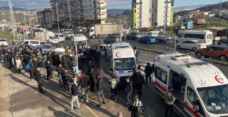 Zonguldak'ta Trafik Kazası: 7 Yaralı