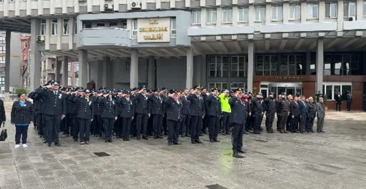 Zonguldak'ta Türk Polis Teşkilatı'nın 181'inci Yıl Dönümü Kutlandı