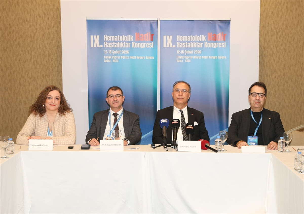 9. Hematolojik Nadir Hastalıklar Kongresi, "Erken Tanı Hayat Kurtarır" temasıyla KKTC'de...