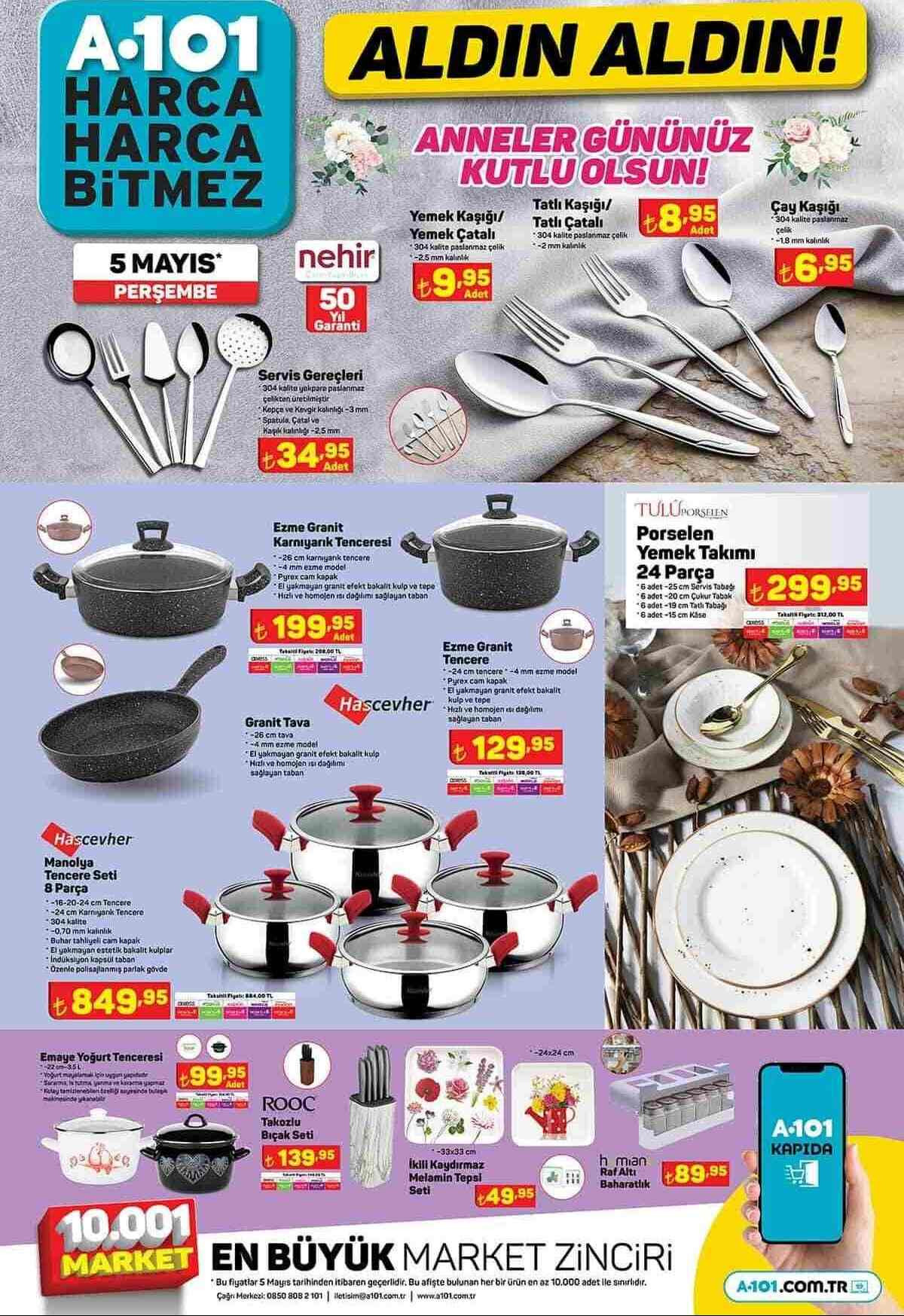 A101 5 Mayıs kataloğu