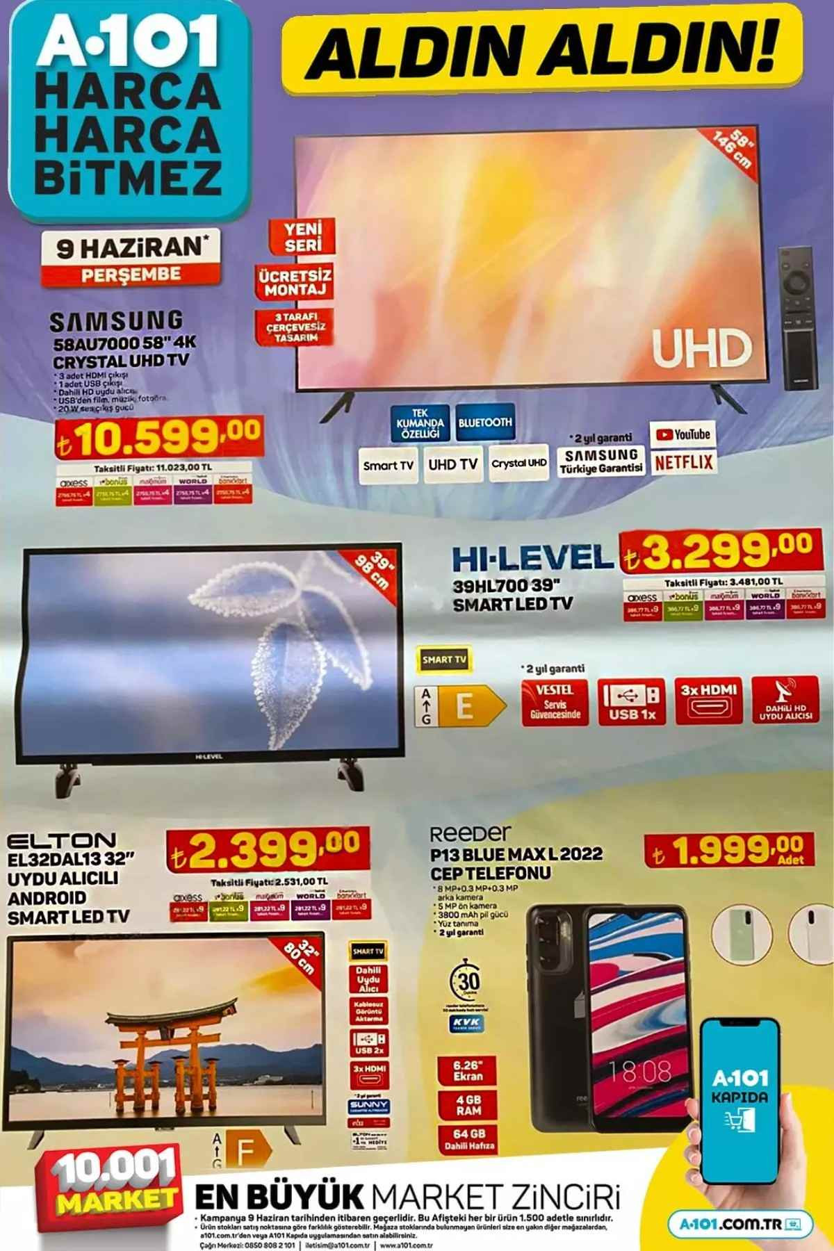 A101 9 Haziran 2022 Perşembe aktüel ürünler kataloğu
