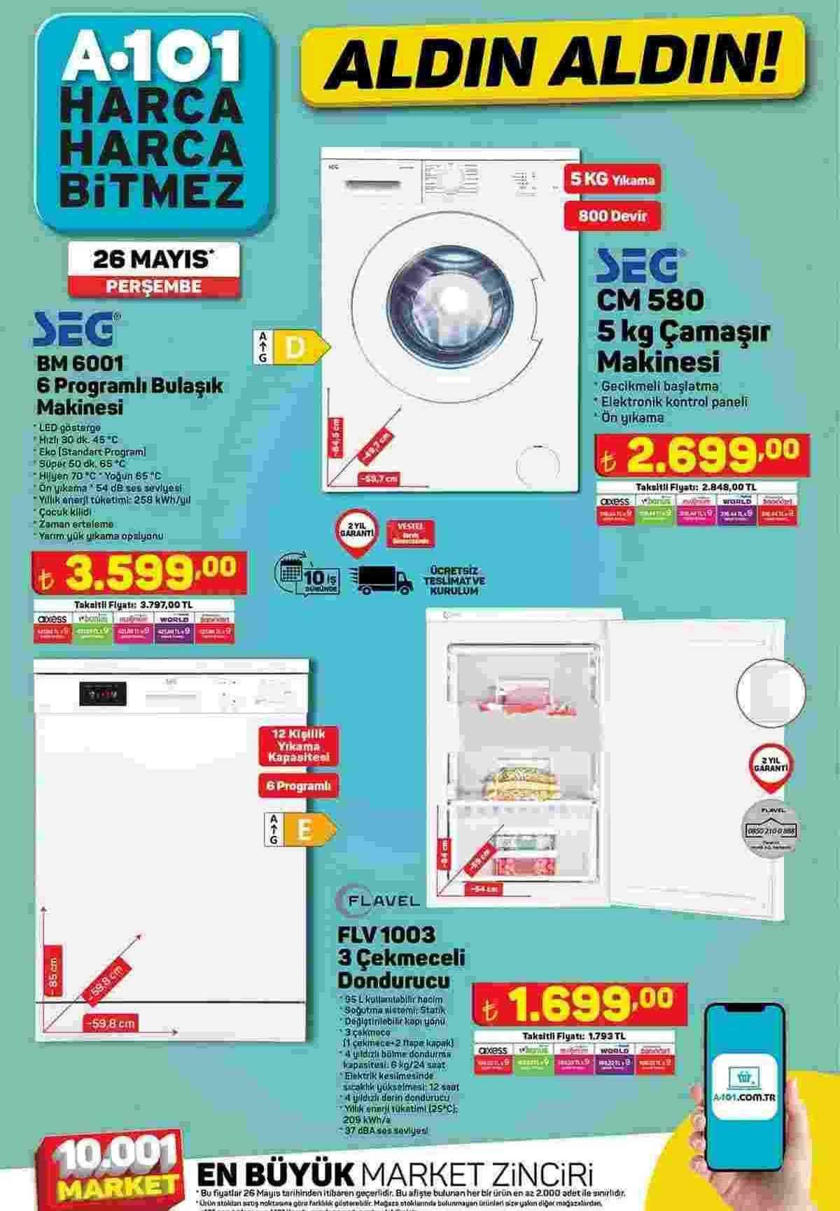 A101 aktüel 26 Mayıs
