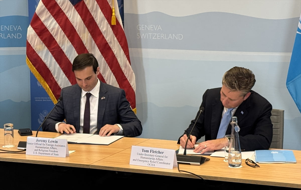 ABD Dışişleri Bakanlığı ve BM İnsani İşler Koordinasyon Ofisi (OCHA) ile ABD'nin BM Cenevre Ofisi...