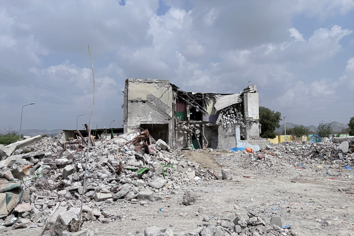 ABD ile İsrail'in 28 Şubat'ta İran'a başlattıkları saldırı dalgasının ilk gününde Hürmüzgan...