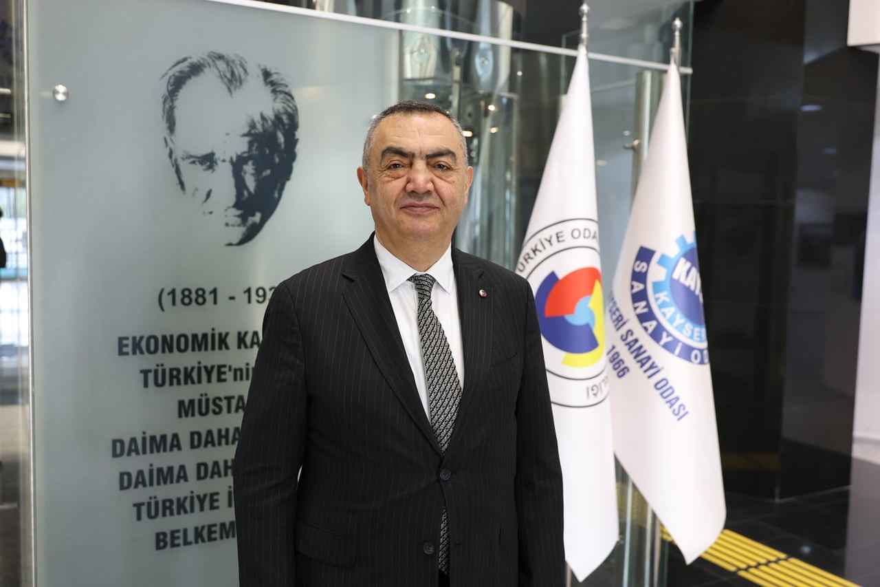 AÇIKLANAN VERİLERİ DEĞERLENDİREN KAYSERİ SANAYİ ODASI (KAYSO) YÖNETİM KURULU BAŞKANI MEHMET...