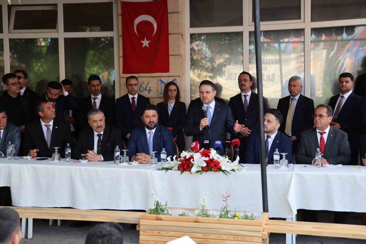 ADALET BAKANI AKIN GÜRLEK, NEVŞEHİR'İN MUSTAFAPAŞA BELDESİNE BAĞLI AYVALI MAHALLESİ'NDE DÜZENLENEN...