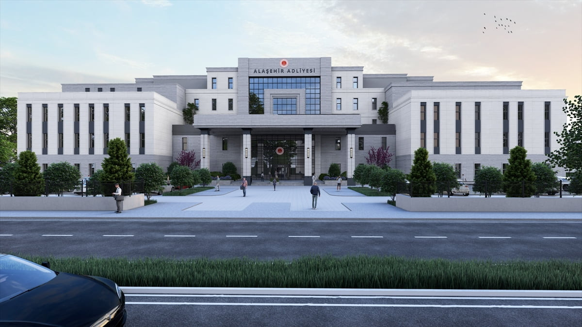 Adalet Bakanı Yılmaz Tunç, Manisa Alaşehir Adalet Binasının yapım ihalesinin yarın...