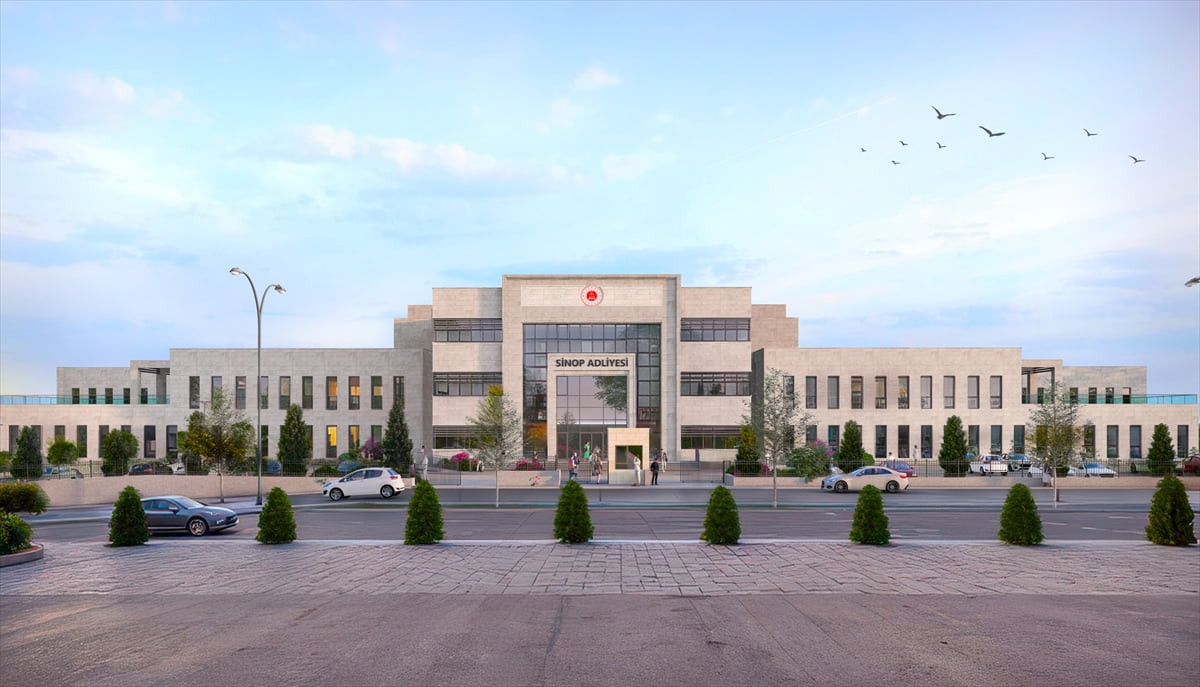 Adalet Bakanı Yılmaz Tunç, Sinop Adalet Binası ve Şanlıurfa Birecik Adalet Binasının yapım...