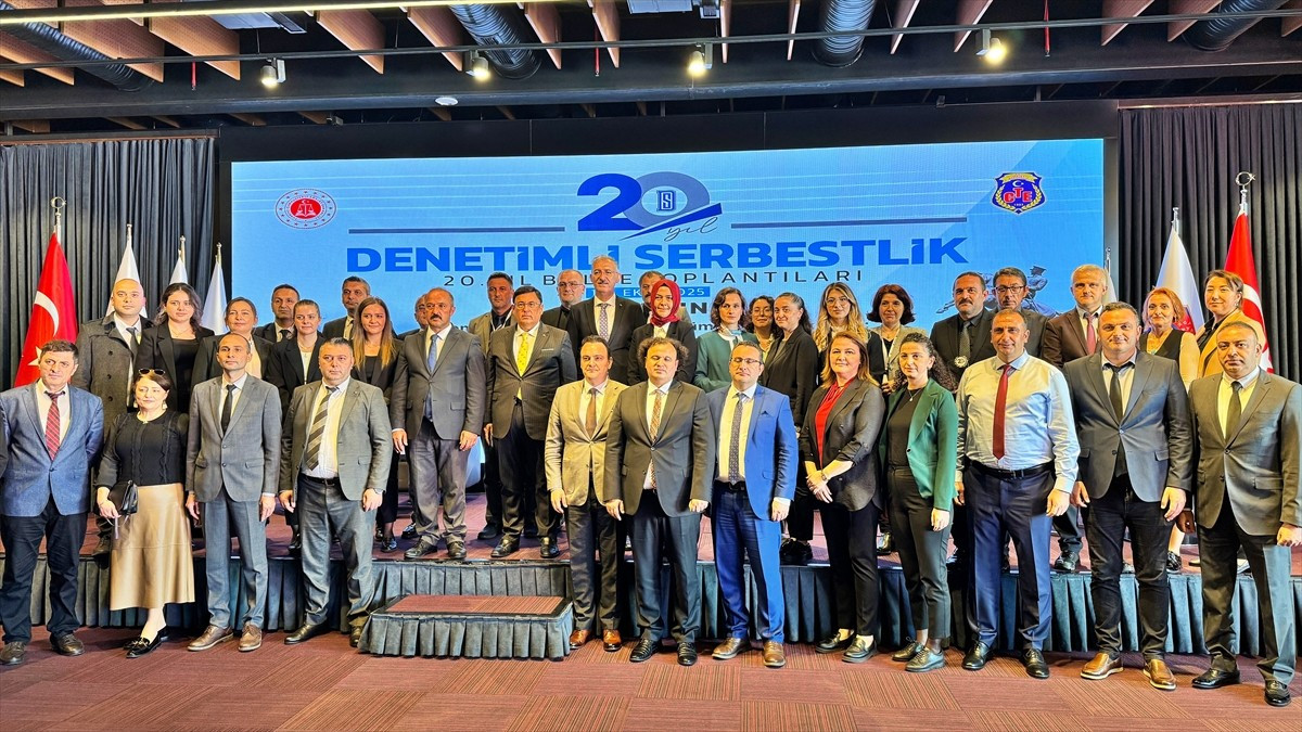  Adalet Bakanlığı Ceza ve Tevkifevleri Genel Müdürlüğünce "Denetimli Serbestlik 20. Yılı Bölge...