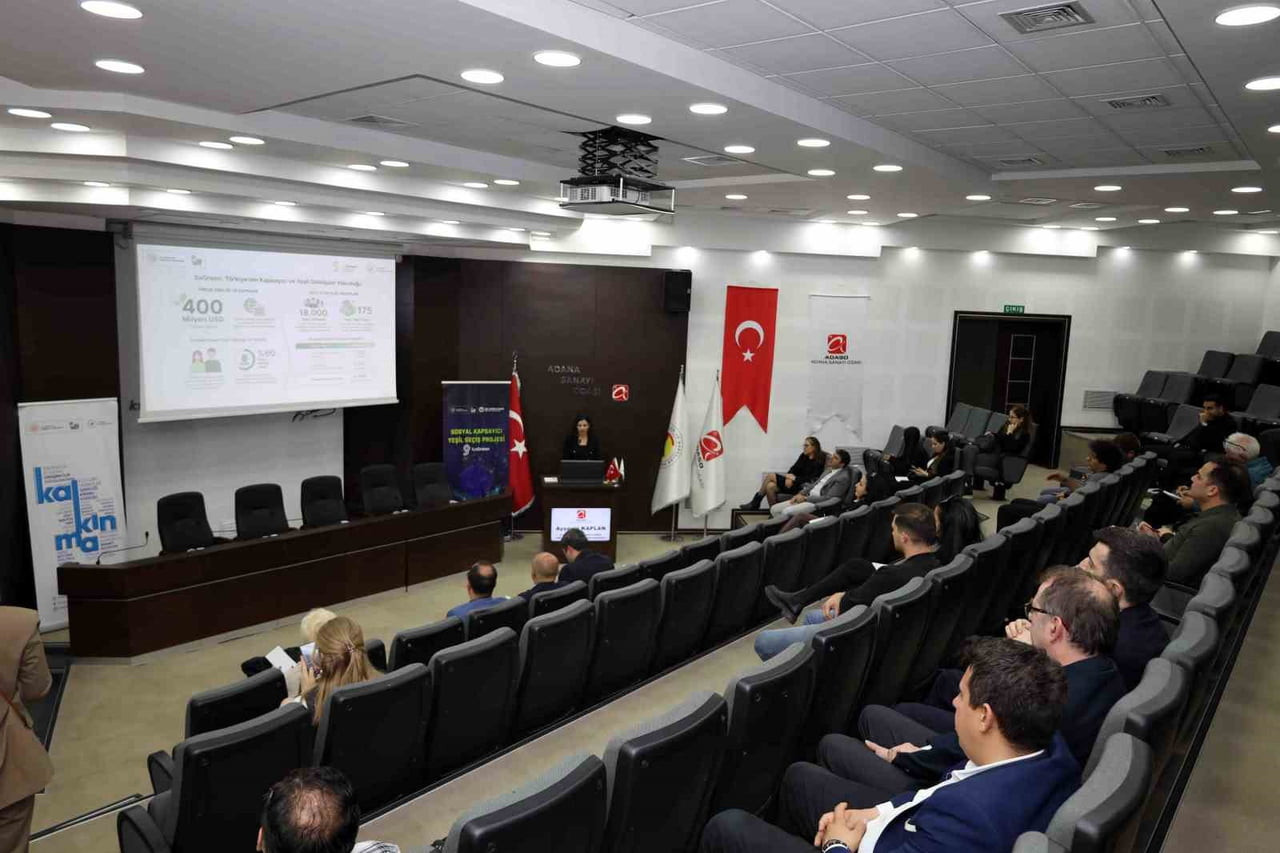 ADANA SANAYİ ODASI VE ÇUKUROVA KALKINMA AJANSI İŞ BİRLİĞİYLE DÜZENLENEN SOGREEN PROJESİ...