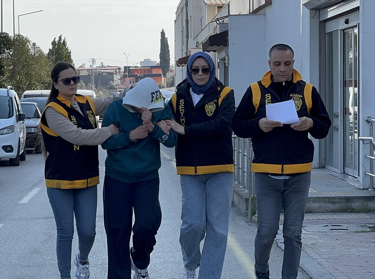 Adana'nın merkez Seyhan ilçesinde tartıştığı kocasını bıçakla yaralayan kadın...