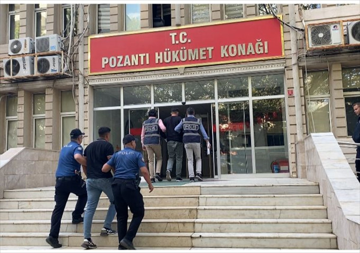Adana'nın Pozantı ilçesinde bir kişinin yaralandığı silahlı saldırıya karışan 2 şüpheli...