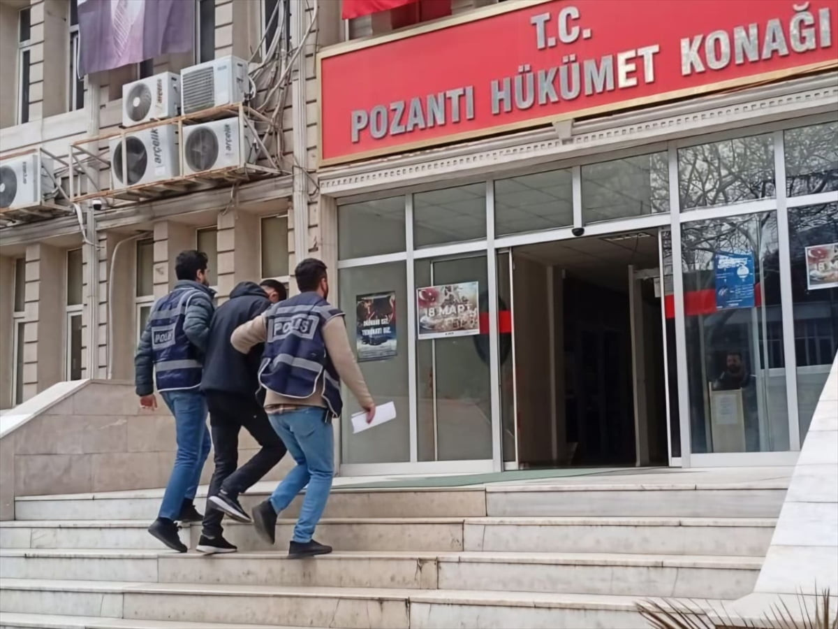 Adana'nın Pozantı ilçesinde kesinleşmiş 12 yıl hapis cezası bulunan firari hükümlü...