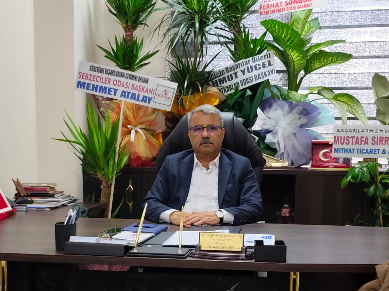 ADIYAMAN ESNAF VE SANATKARLAR ODALARI BİRLİĞİ BAŞKANI ZİYA DURANAY, KURBAN BAYRAMI ÖNCESİNDE...