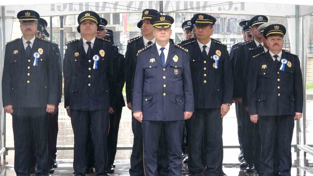 ADIYAMAN’DA TÜRK POLİS TEŞKİLATI'NIN 181. KURULUŞ YILDÖNÜMÜ DÜZENLENEN TÖRENLE KUTLANDI.