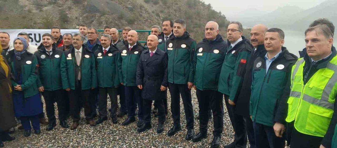 ADIYAMAN’IN GÖLBAŞI İLÇESİNDE YAPIMI TAMAMLANAN ÇETİNTEPE BARAJI, DÜZENLENEN TÖRENLE HİZMETE...