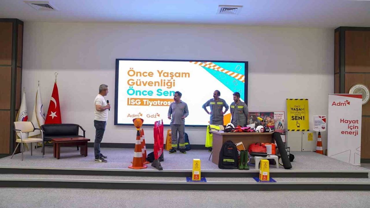 ADM VE GDZ FİRMALARI, 4-10 MAYIS İŞ SAĞLIĞI VE GÜVENLİĞİ HAFTASI KAPSAMINDA TİYATRO OYUNU VE "EVDE...
