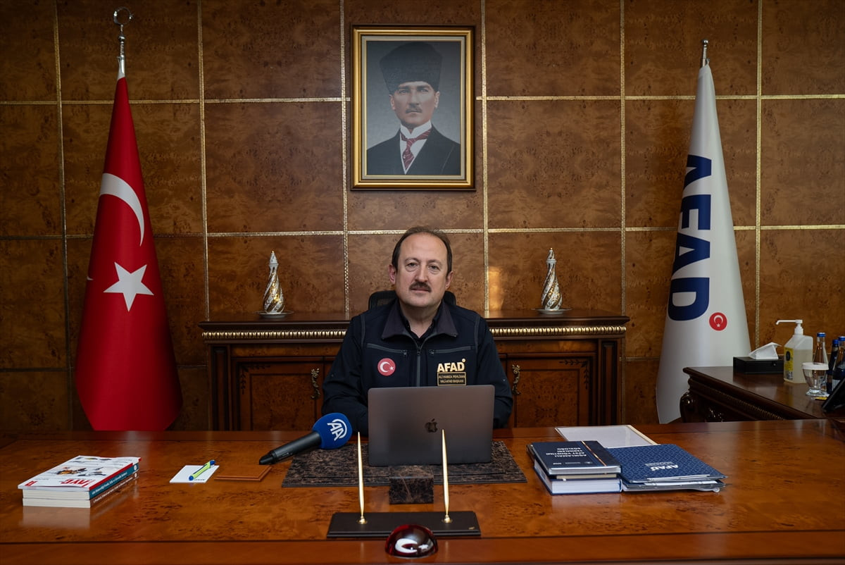 Afet ve Acil Durum Yönetimi (AFAD) Başkanı Ali Hamza Pehlivan, Anadolu Ajansının (AA) gözünden...