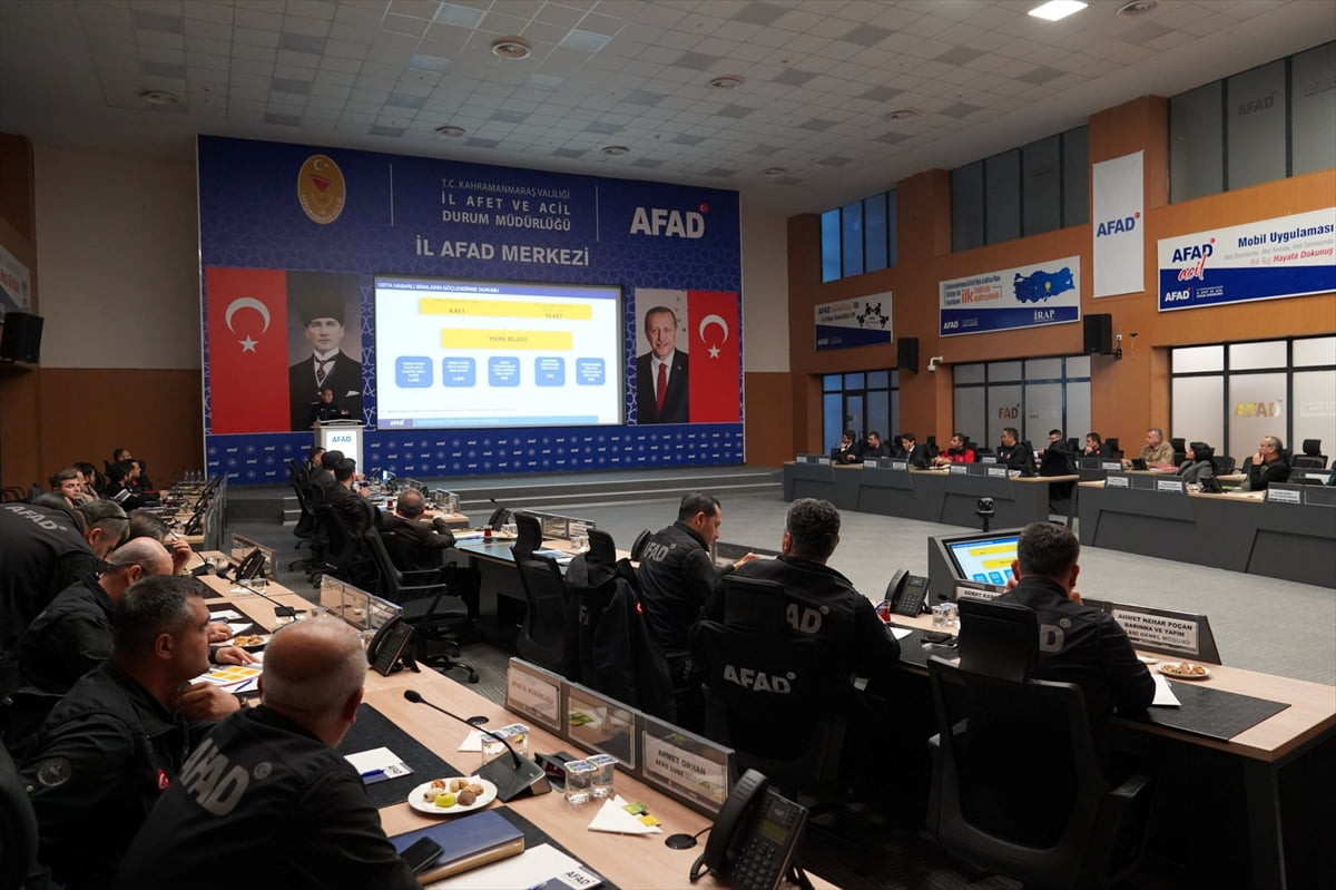 Afet ve Acil Durum Yönetimi (AFAD) Başkanı Ali Hamza Pehlivan, Kahramanmaraş'ta İl Afet...