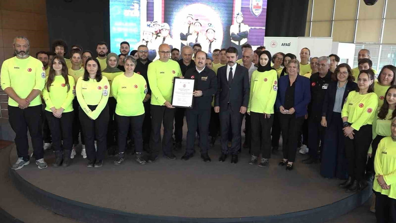 AFET VE ACİL DURUM YÖNETİMİ BAŞKANLIĞI (AFAD) AKREDİTASYON SİSTEMİ KAPSAMINDA, BURSA'DA AKREDİTE...