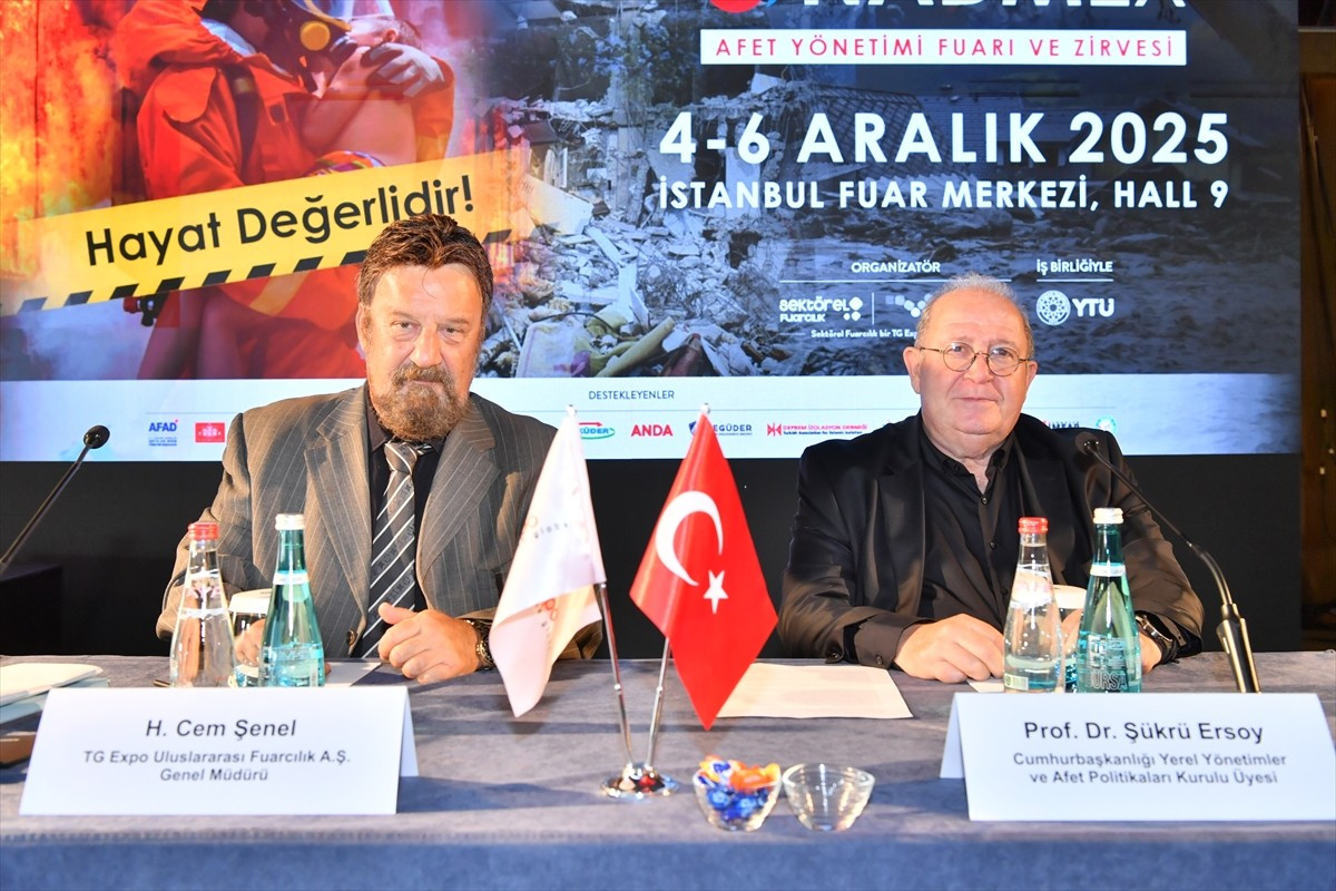 Afet yönetiminde ulusal dayanıklılık ve yeni stratejilerin paylaşılacağı, 4-6 Aralık'ta İstanbul...