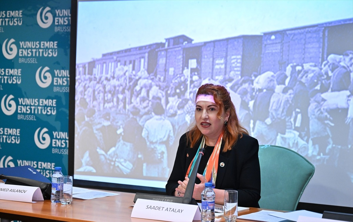 Ahıska Sürgünü, 81. yılında Belçika'nın başkenti Brüksel'de Yunus Emre Enstitüsü ve Uluslararası...