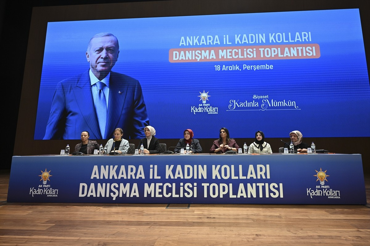 AK Parti Ankara İl Kadın Kolları Başkanlığı tarafından İl Kadın Kolları Danışma Meclisi Toplantısı...