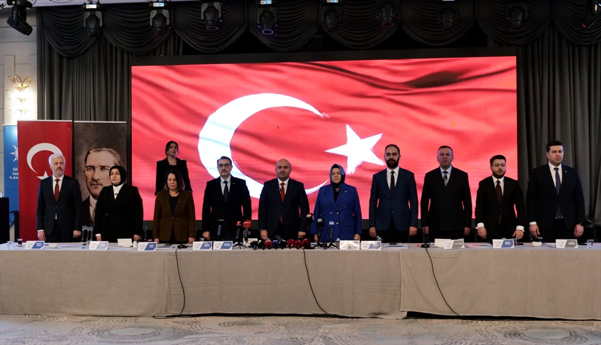 AK Parti Eskişehir İl Başkanlığı tarafından 2025 yılına yönelik değerlendirme yapmak ve 2026 yılı...